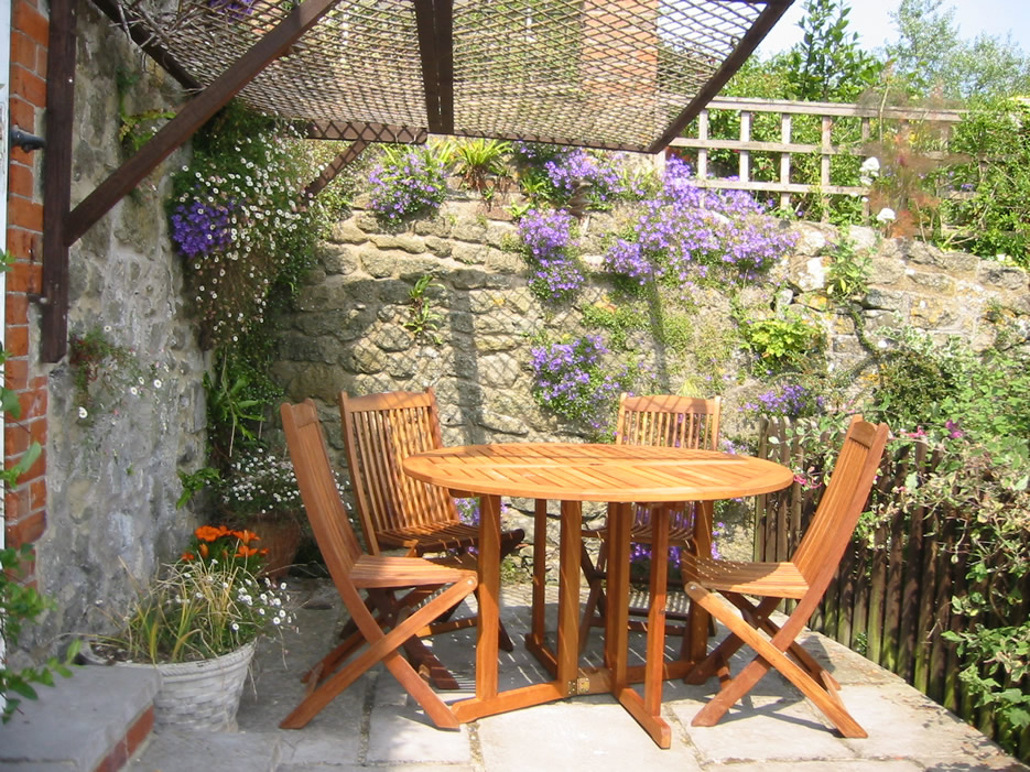 View of the terrace.